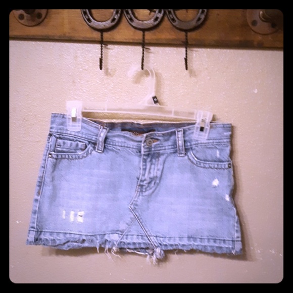 Hollister Jean Mini Skirt sz. 1 - Picture 1 of 2